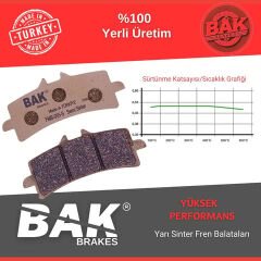 Ön Fren Balatası Honda Crf 1000L Africa Twin, Cb 125R, Cb650R,Cbr 250R  Yarı Sinter Kalite
