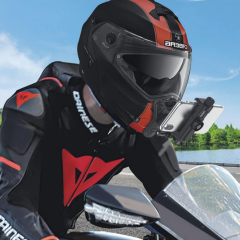 Telefon Tutucu Motosiklet Kask Çene Altı - Gopro Tutucu Ayarlanabilir Tutucu