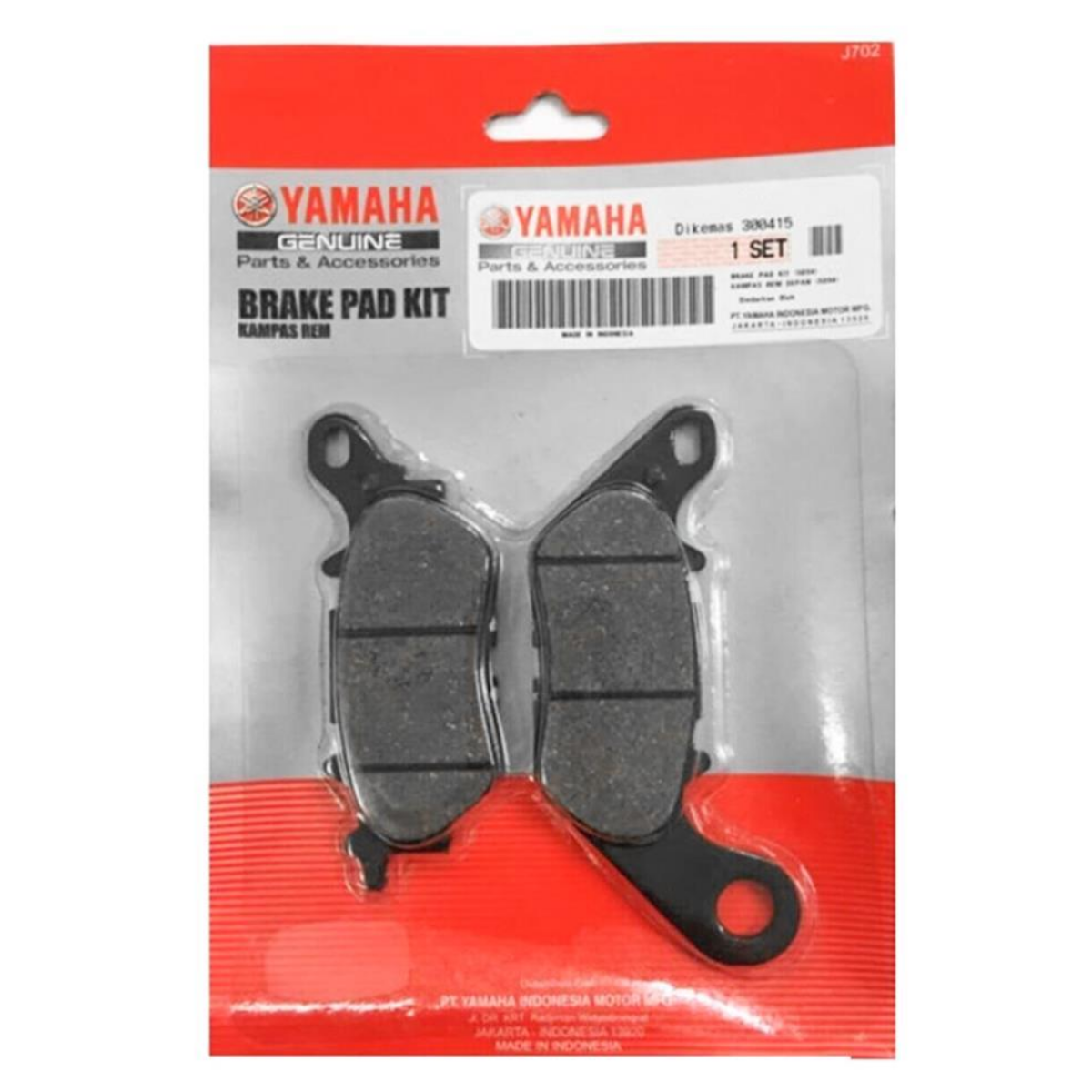 Yamaha Delight 115 Arka Fren Disk Balatası