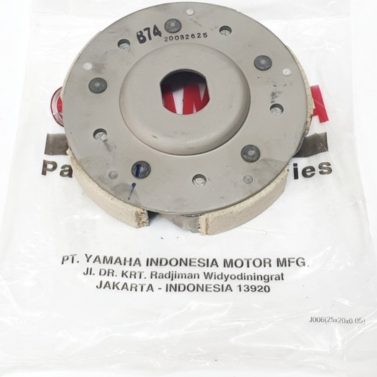 Yamaha XMAX 250-300 Debriyaj Balatası Saclı