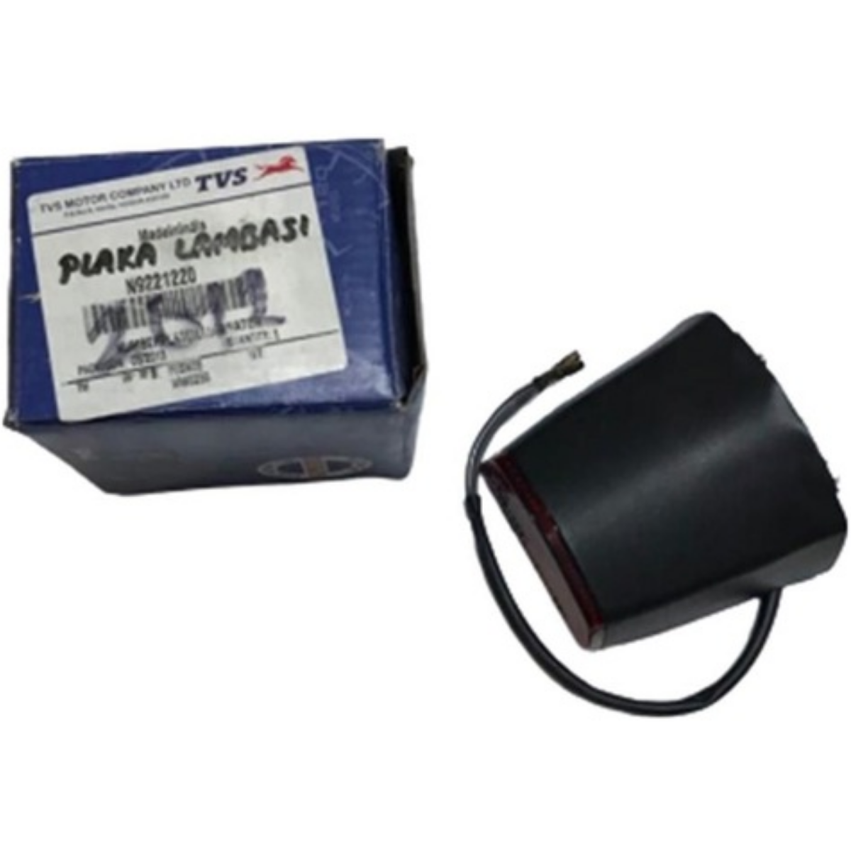 TVS Wego 110 Plaka Lambası Komple Orjinal