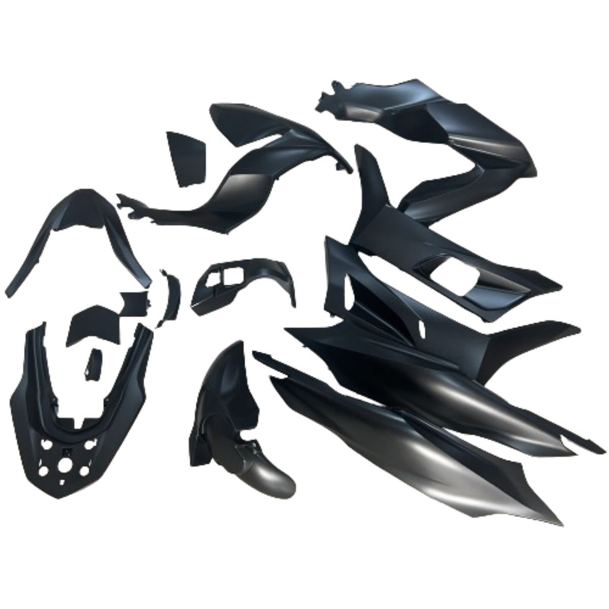 Honda PCX Grenaj Seti Mat Siyah Orjinal/2021-2024