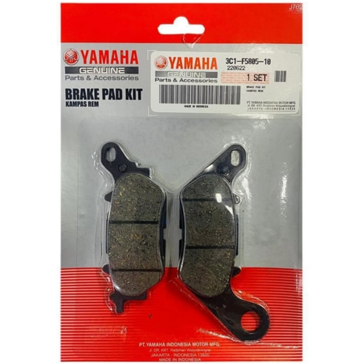 Yamaha NMAX 125-155 Arka Fren Balatası Orjınal