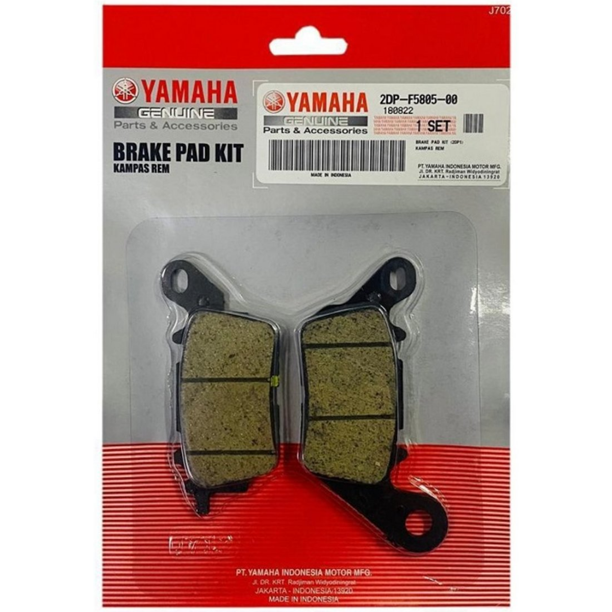 Yamaha NMAX 125-155 Ön Fren Balatası Orjinal