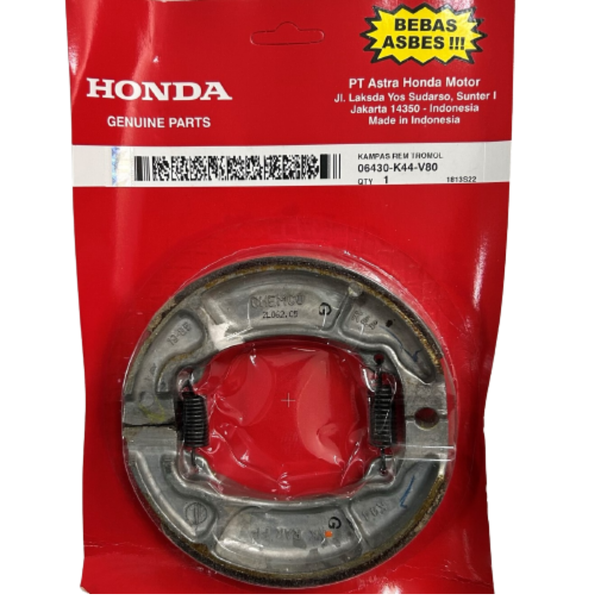 Honda PCX 125 Fren Balatası Yaylı/2011-2013