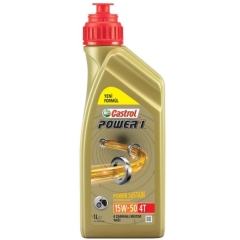 Castrol Power 1 15W-50 Yarı Sentetik Motosiklet Yağı 1L