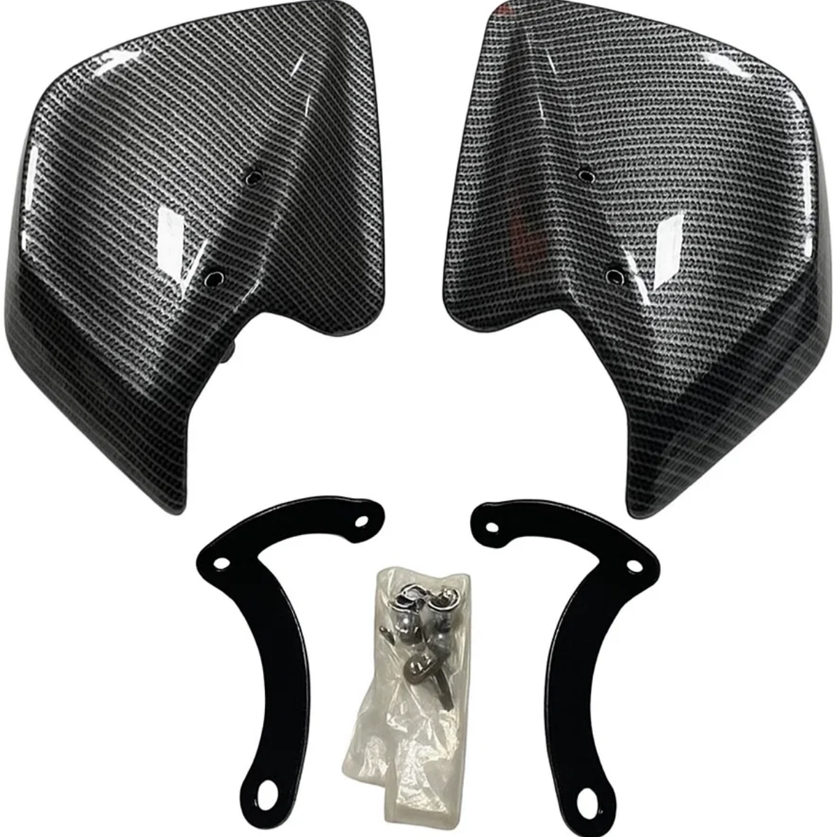 Yamaha NMAX 125-155 Elcik-Rüzgarlık Takımı Karbon